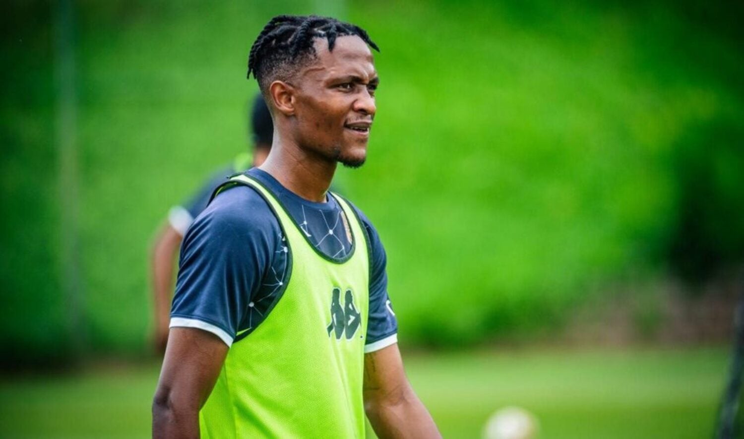 George Matlou in Kaizer Chiefs colours