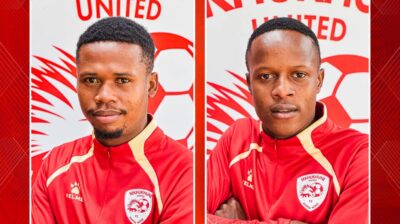 Gomolemo Khoto and Siyabonga Ndlozi