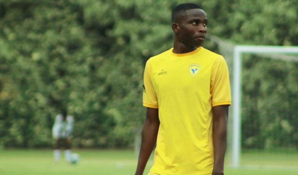 Koketso Sekgodiso during his stint with Motsepe Foundation Championship side Highbury FC