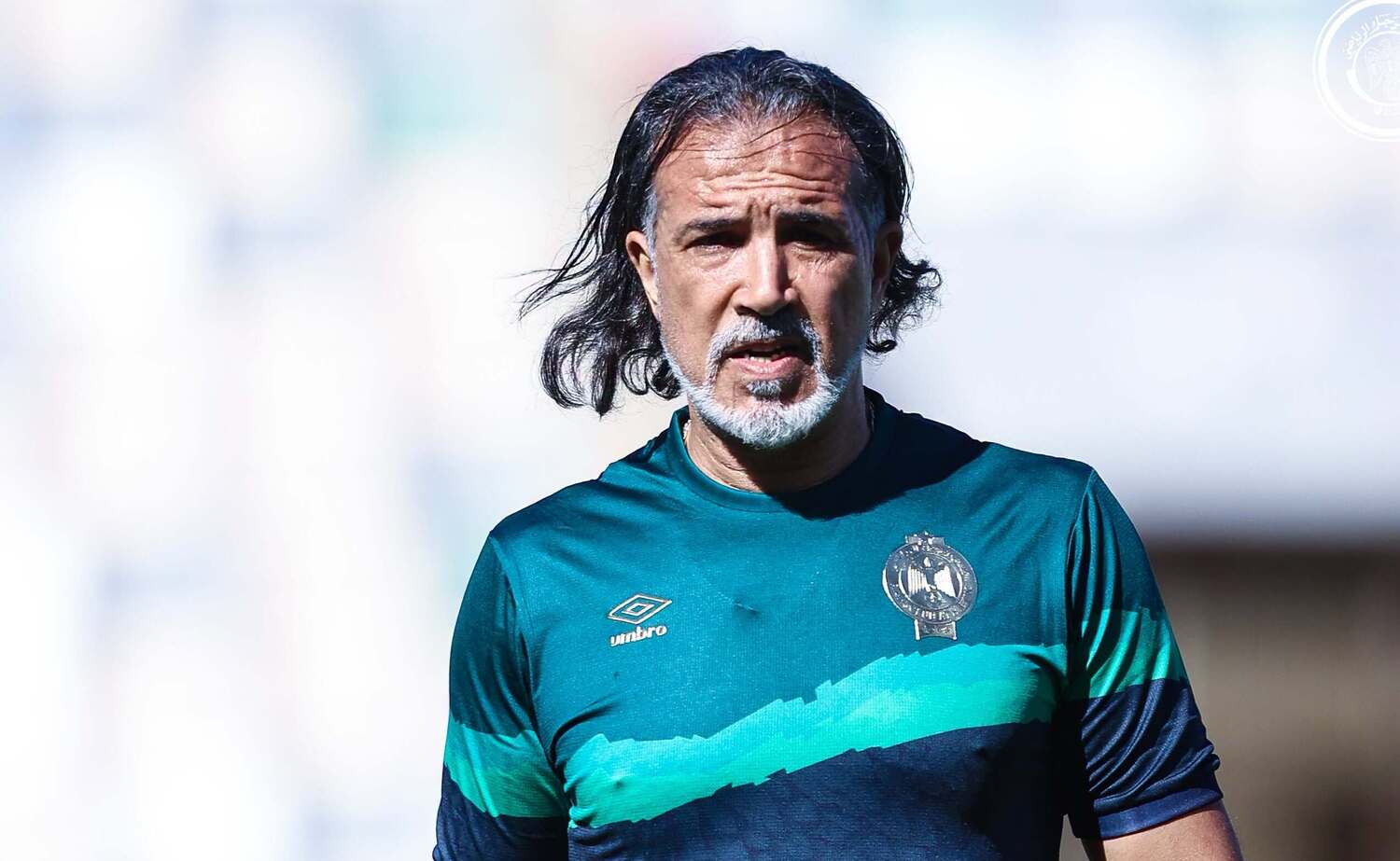 Ilyes Mzoughi during a Raja Casablanca training session