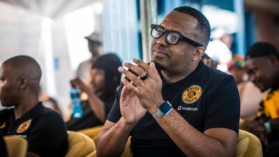 Itumeleng Khune at Kaizer Chiefs event