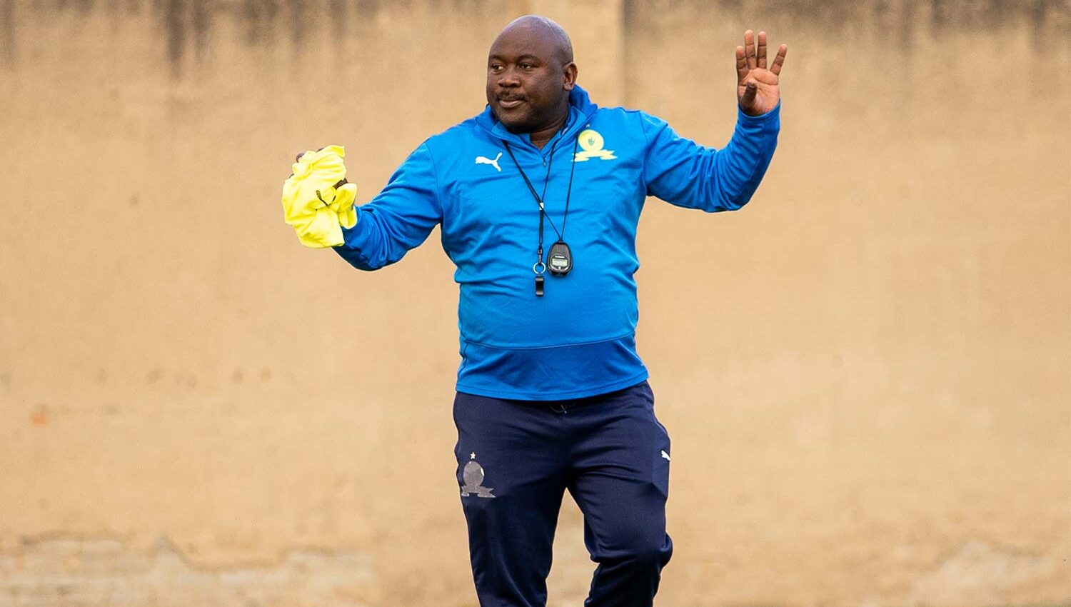 Jerry Tshabalala during his time at Mamelodi Sundowns Ladies
