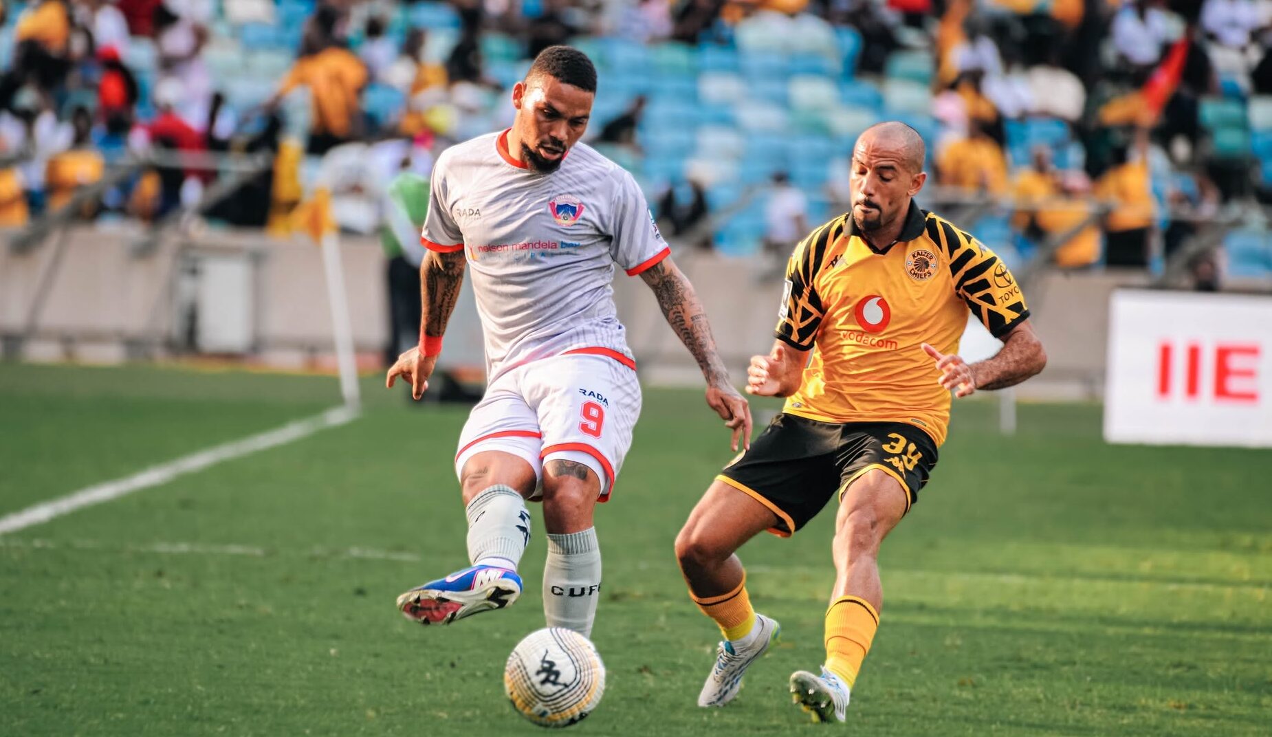 Justice Figuareido in action against Kaizer Chiefs