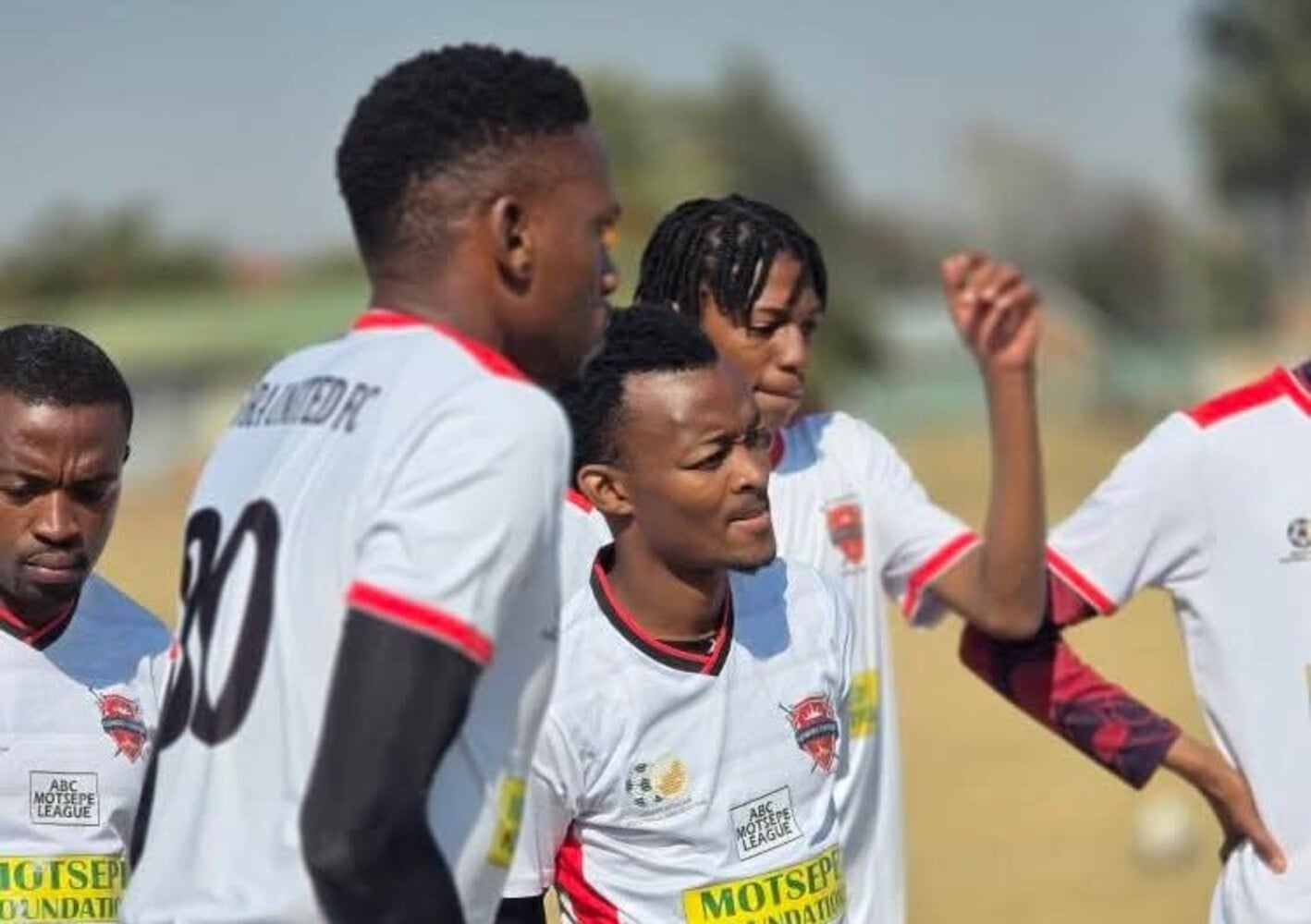 Kagiso Selemela during a training session with Gomora United