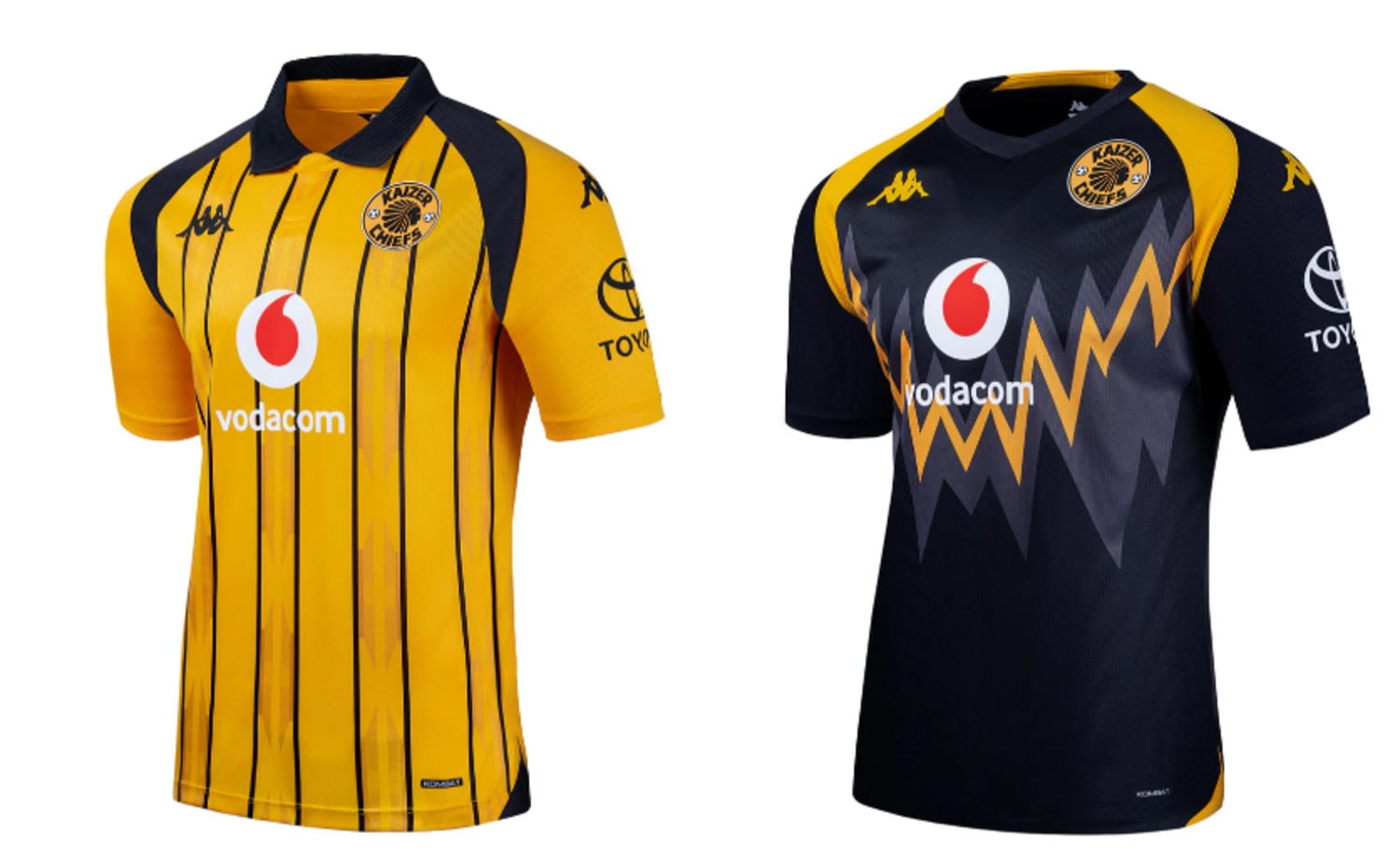 Kaizer Chiefs 2026-27 home and away kits