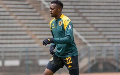 Kaizer Chiefs defender Xolani Cossa before a game