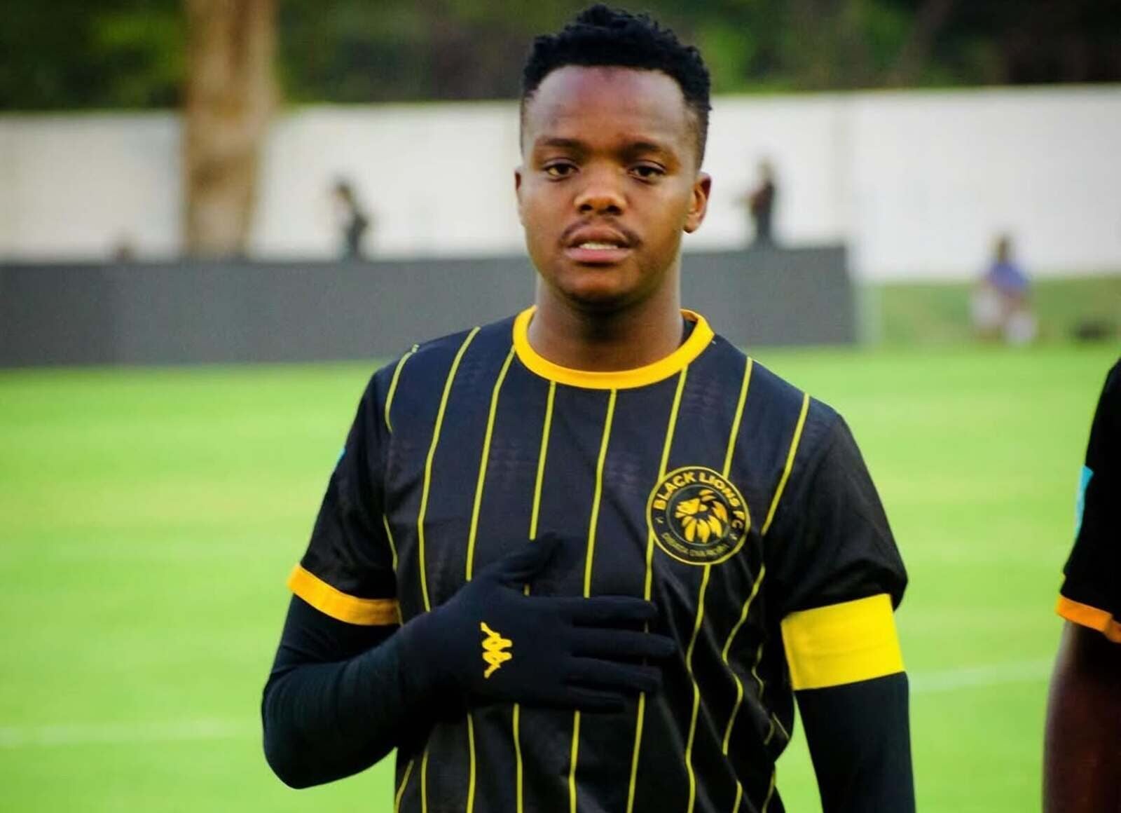 Kaizer Chiefs defender Xolani Cossa in Botswana