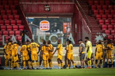 Kaizer Chiefs players during a pre-season camp in Spain