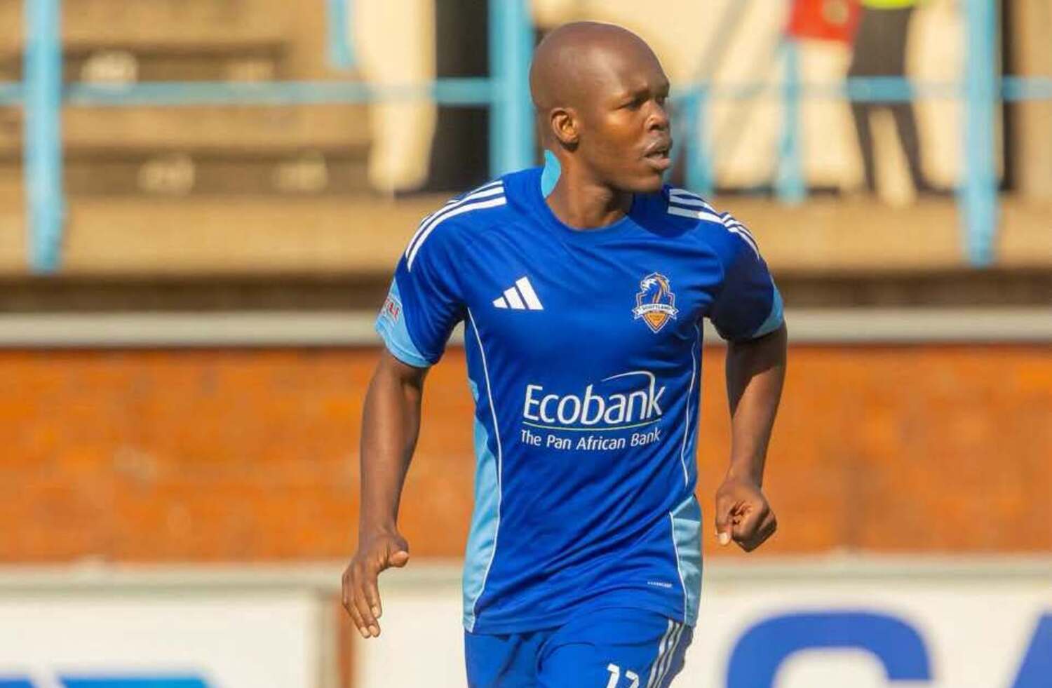 Former Kaizer Chiefs striker Knowledge Musona in action for Scottland FC