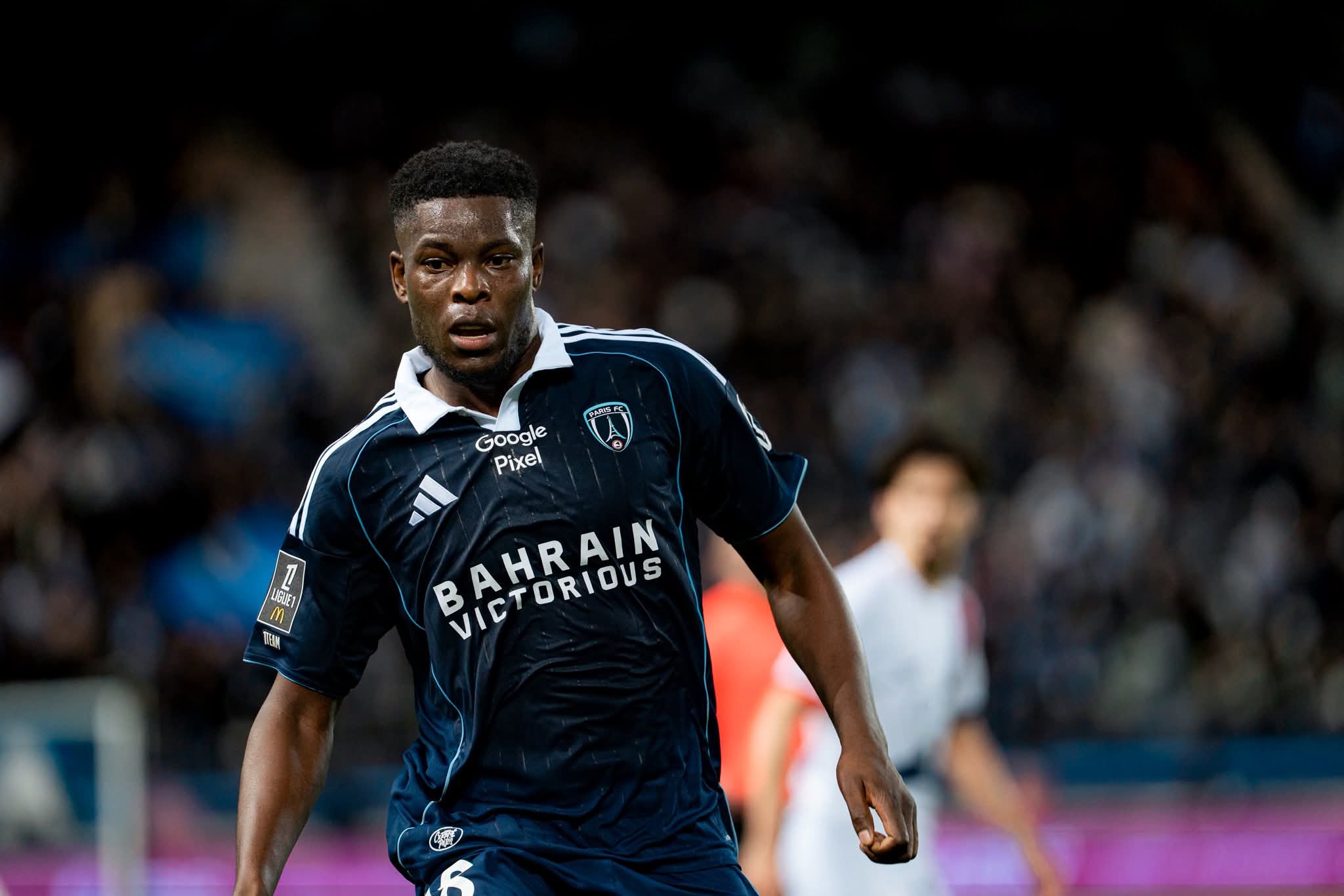 Marshall Munetsi during his loan stint at Paris FC
