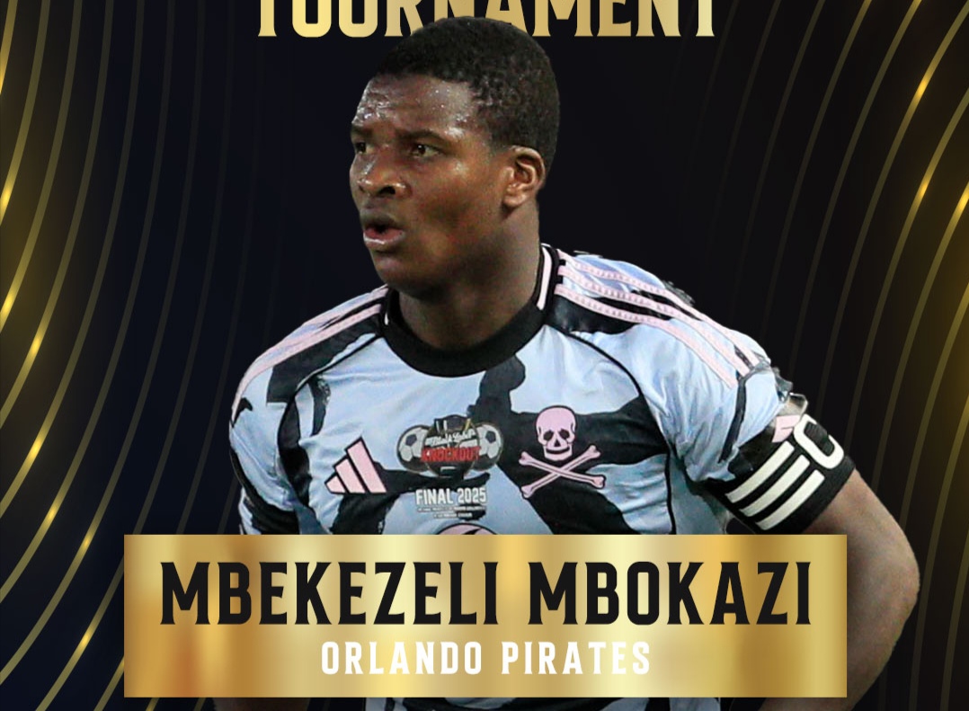 Mbekezeli Mbokazi during his stint at Orlando Pirates