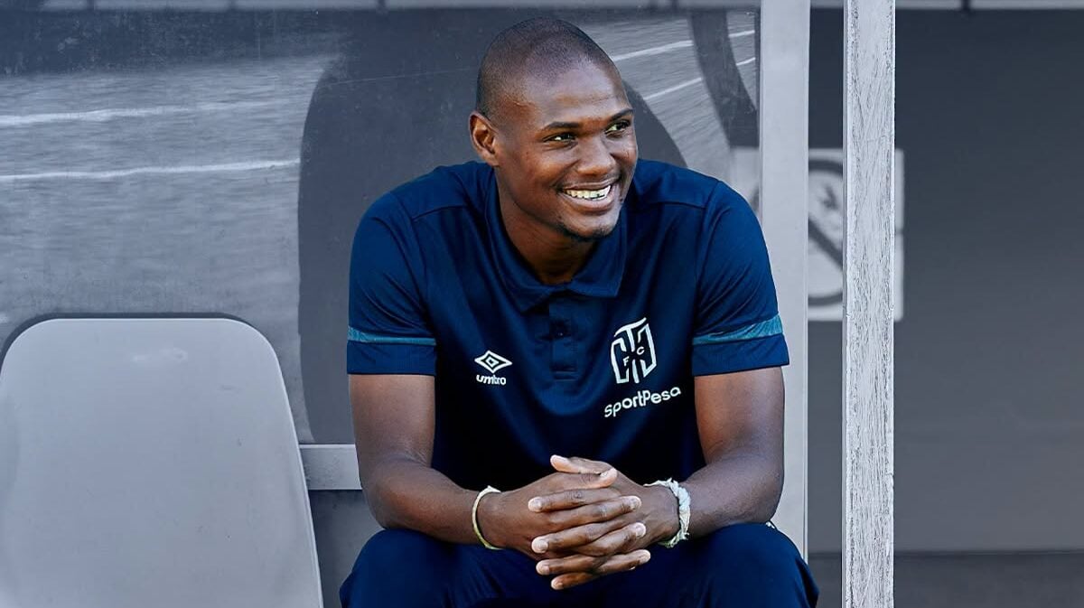 Njabulo Ngcobo while at Cape Town City FC