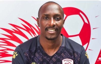 Nyiko Mobbie being unveiled by Sekhukhune United