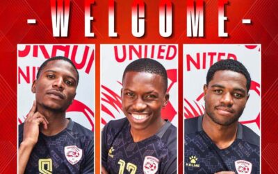 Oageng Phiri, Thabang Mahlangu and D’Angelo Kazeem unveiled by Sekhukhune United