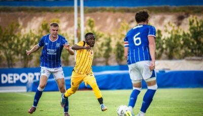 Paseka Mako in action for Kaizer Chiefs