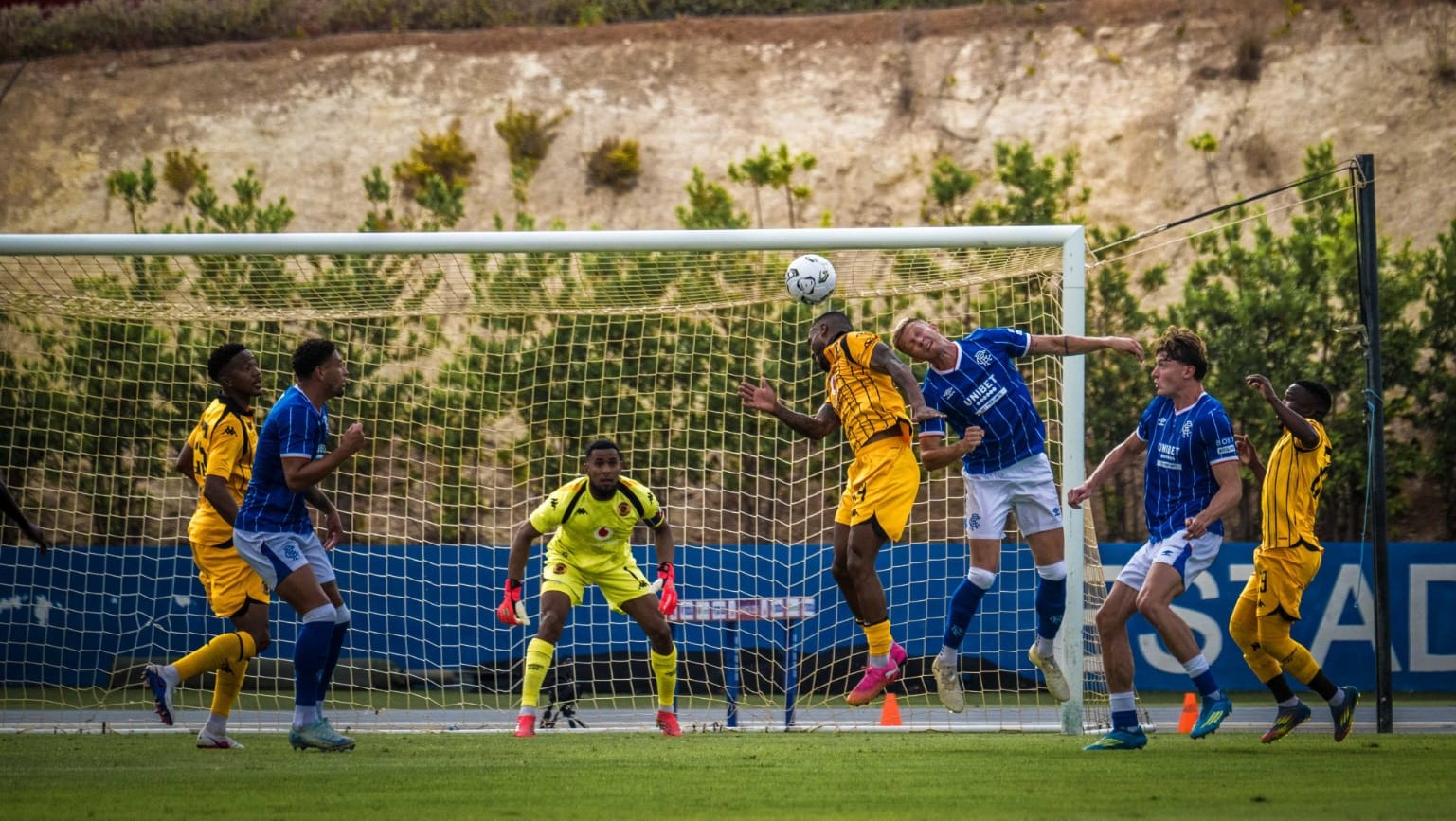 Paseka Mako in action for Kaizer Chiefs
