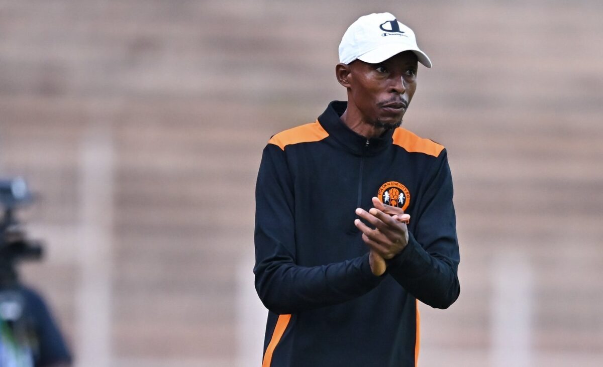 Phuti Mohafe during his stint at Polokwane City FC