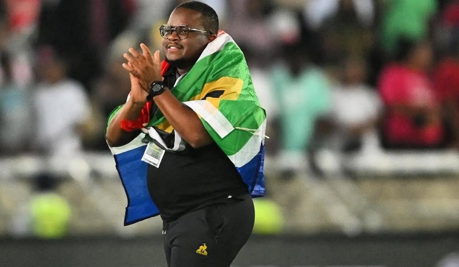 Sinesipho Mali in Bafana Bafana colours