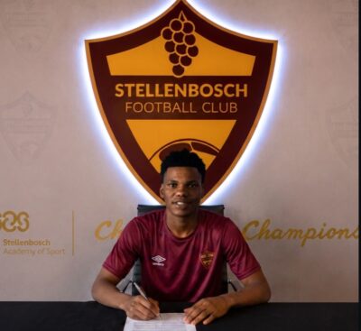 Sinoxolo Kwayiba unveiled by Stellenbosch FC