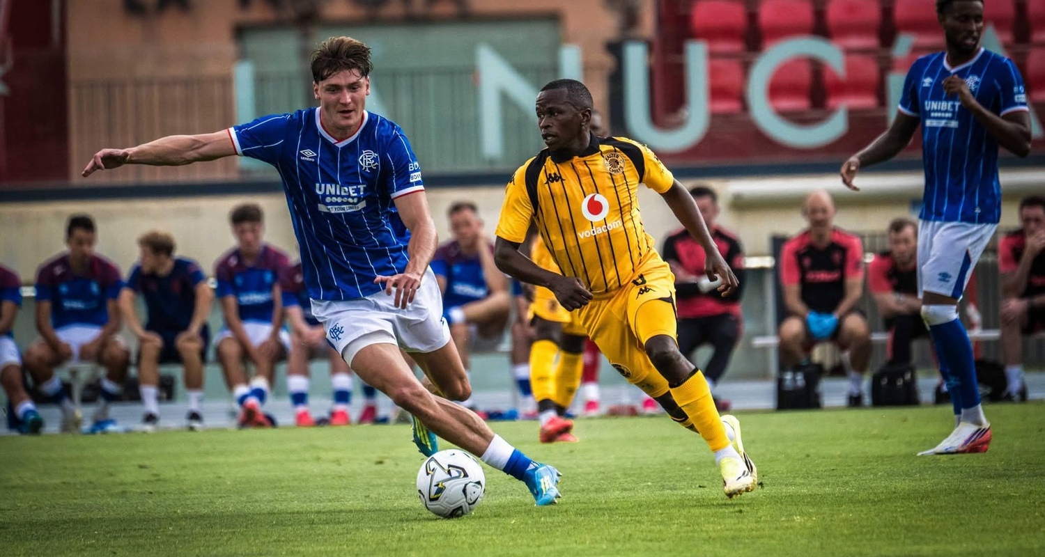 Siphesihle Ndlovu with Kaizer Chiefs