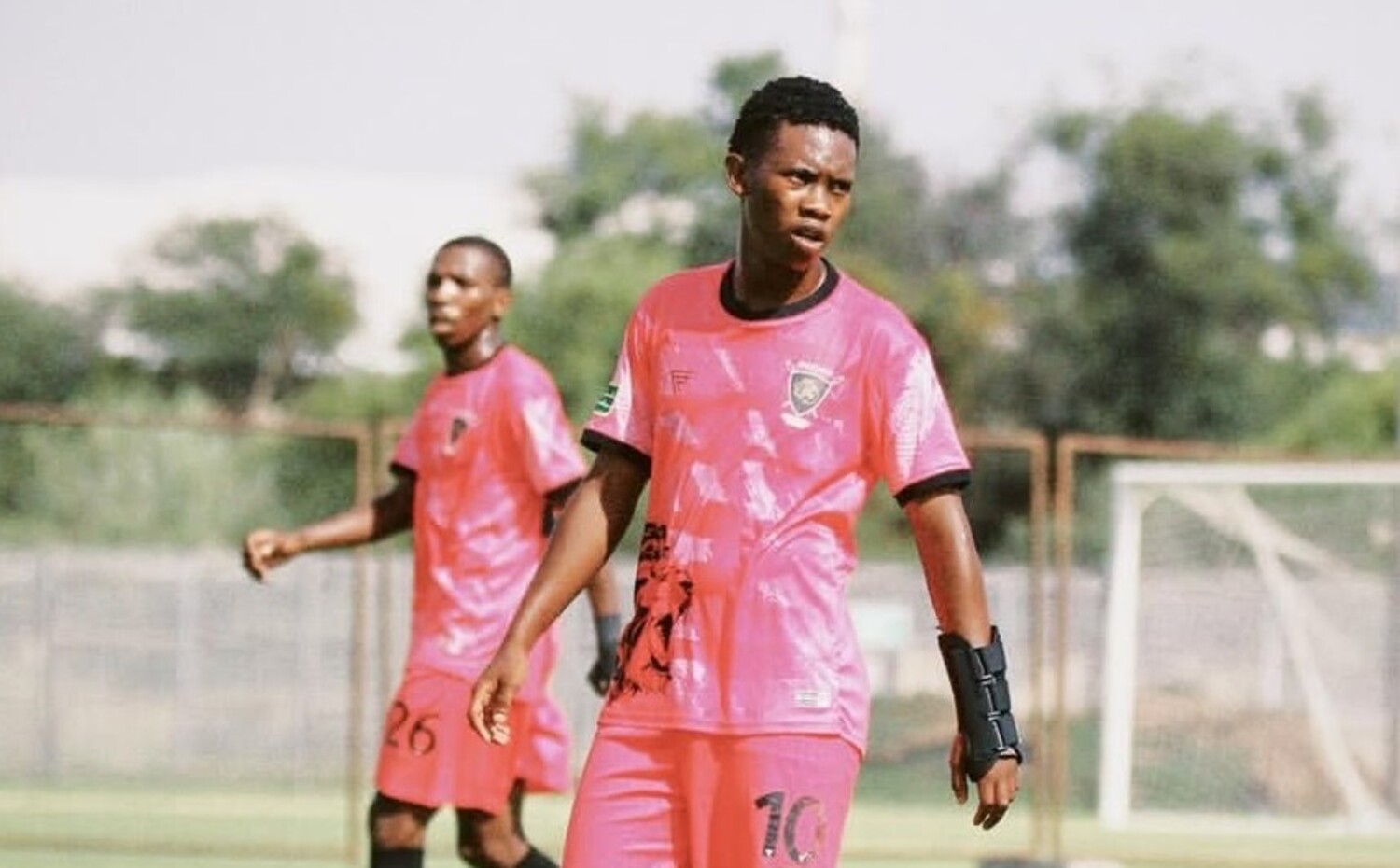 Siphesihle Tati in Lerumo Lions colours
