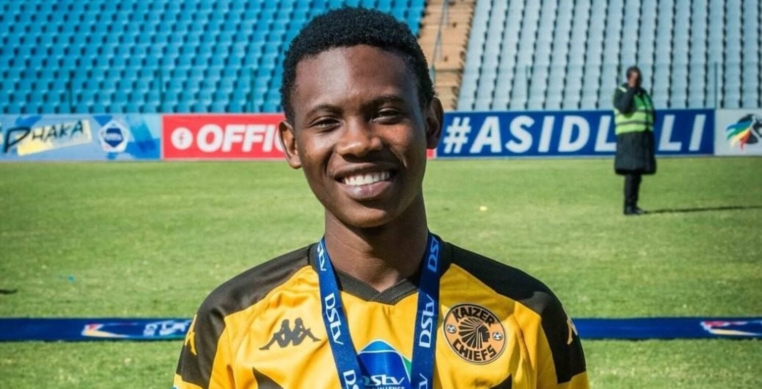 Siphesihle Tati during his stint at Kaizer Chiefs' DStv Diski Challenge team