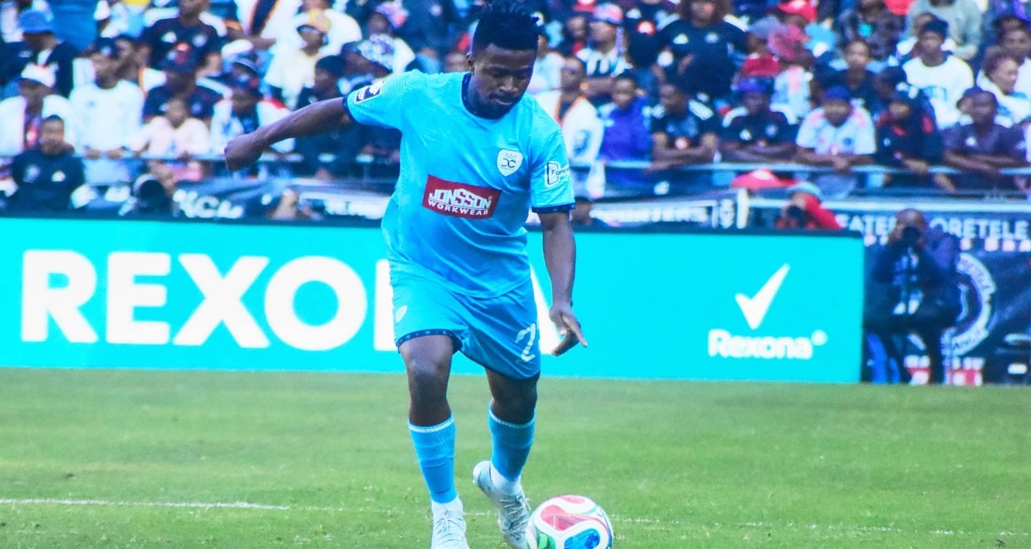 Terrence Mashego with Durban City