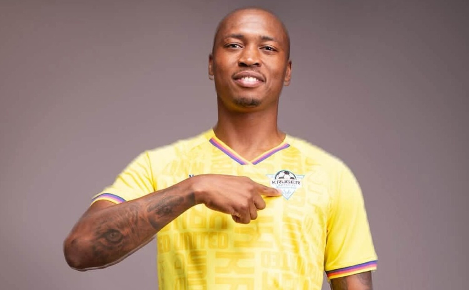 Thabang Sibanyoni unveiled by Kruger United