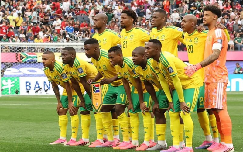 Bafana Bafana players at the 2026 FIFA World Cup