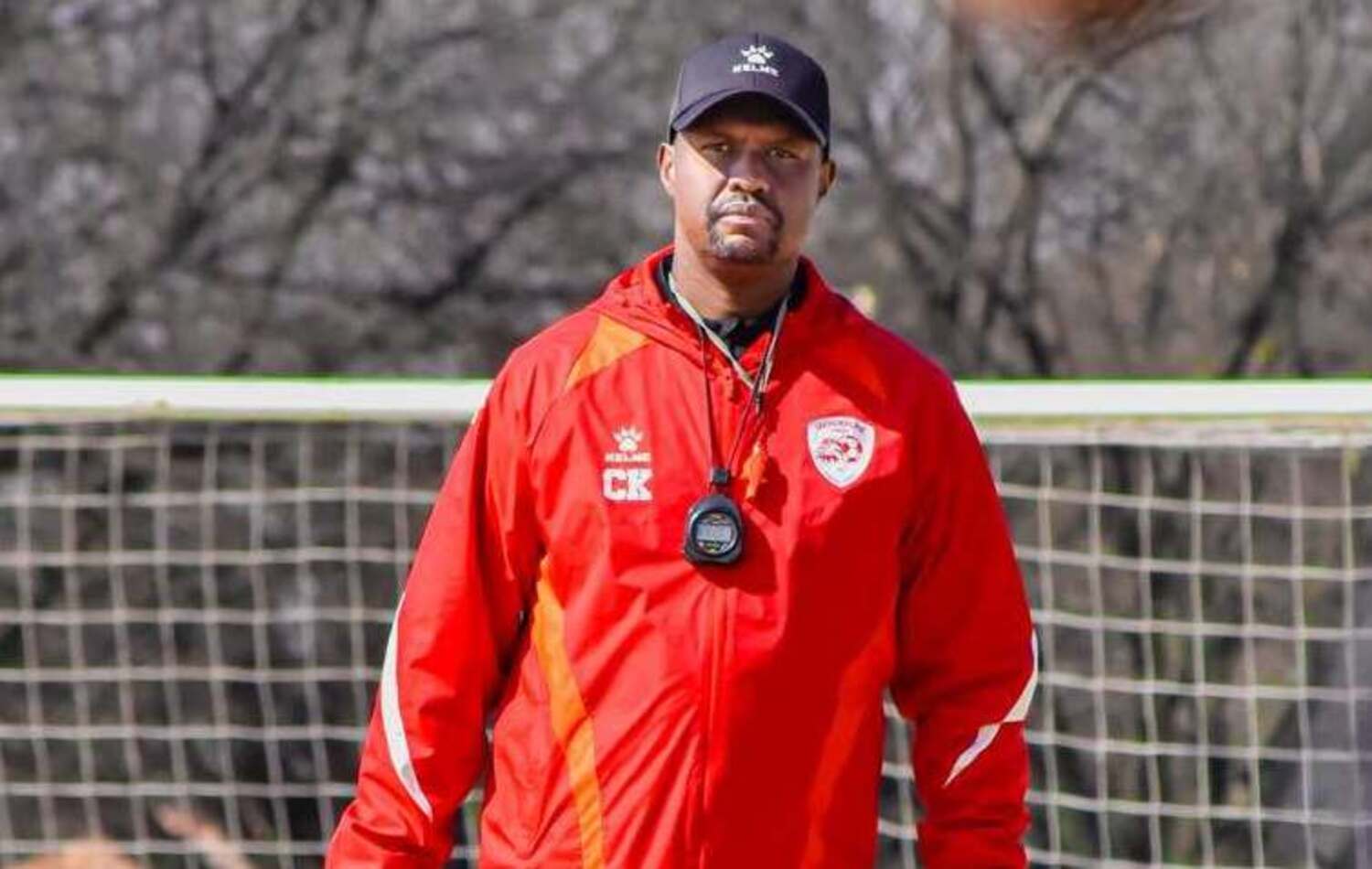 Cedric Kaze conducting a Sekhukhune United training session