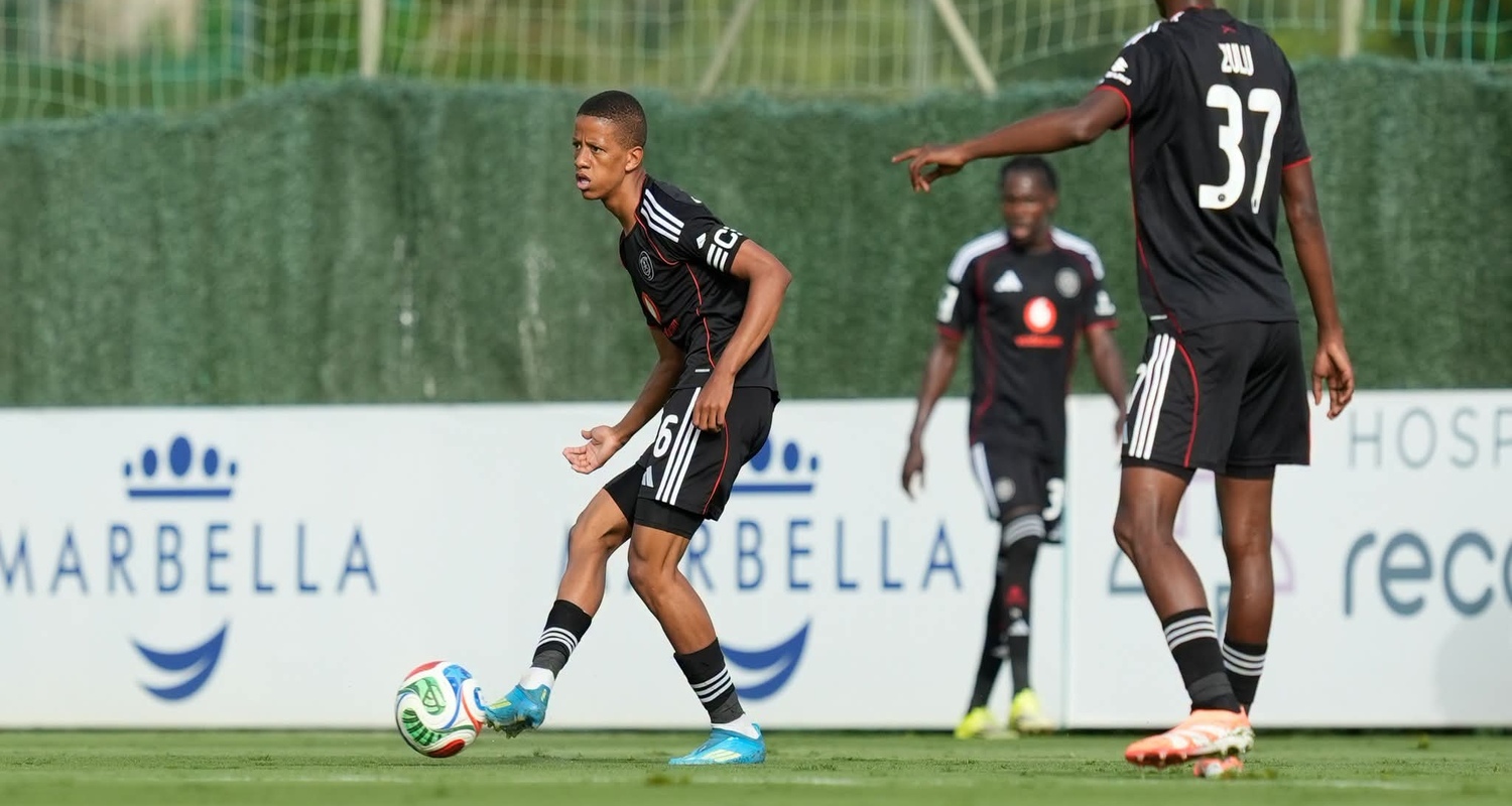 Cemran Dansin with Orlando Pirates
