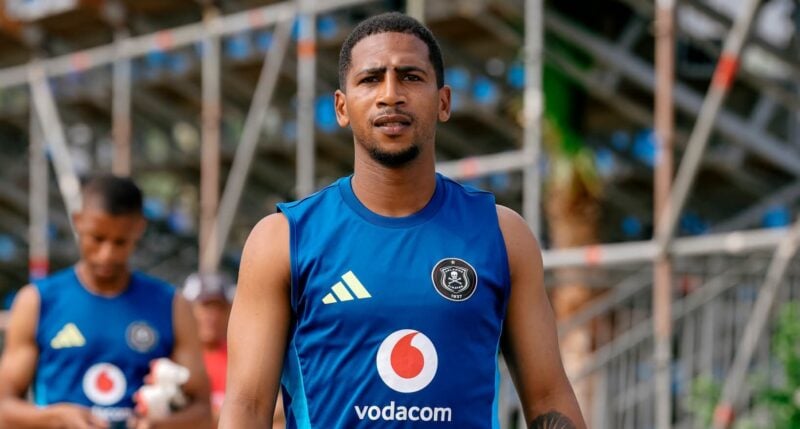 Deano Van Rooyen at Orlando Pirates training