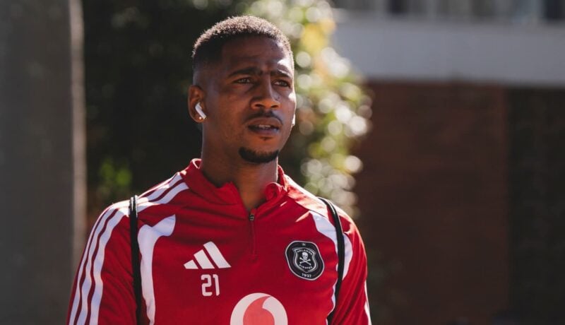 Deano van Rooyen in Orlando Pirates colours