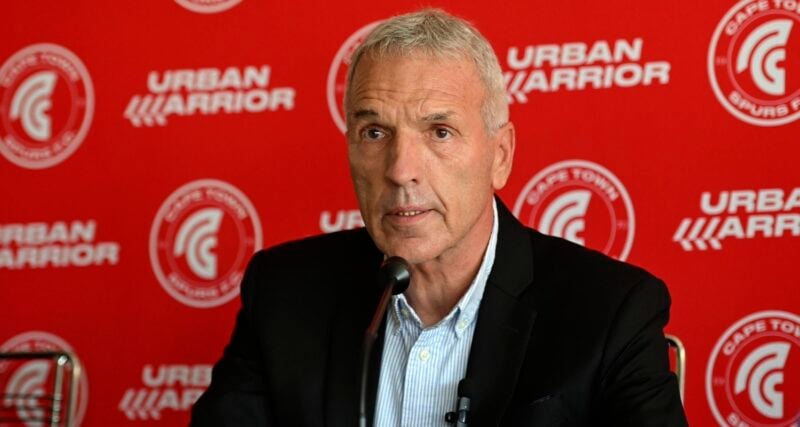 Ernst Middendorp at Cape Town Spurs