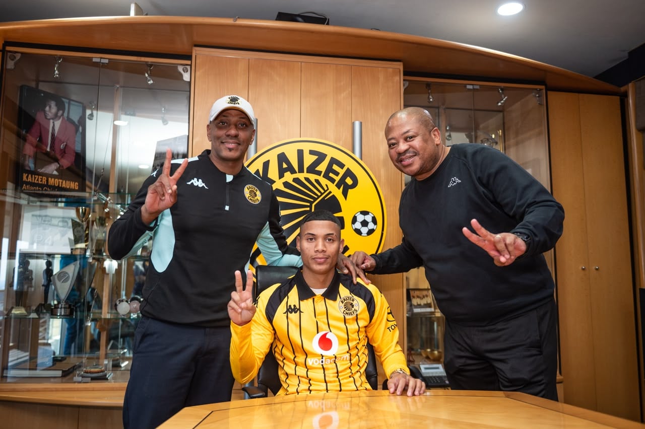 Faiz Abrahams officially unveiled by Kaizer Chiefs