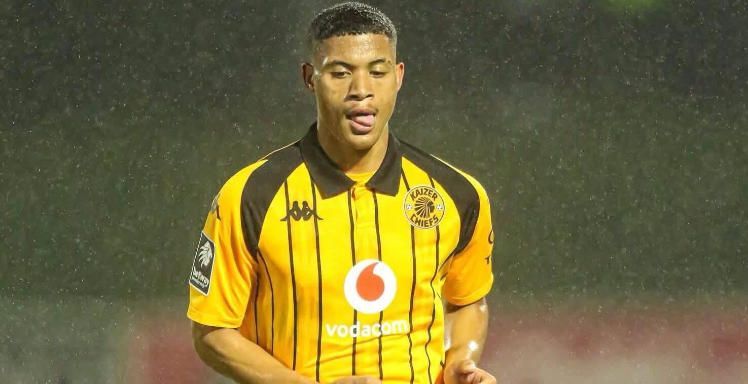 Faiz Abrahams in action for Kaizer Chiefs