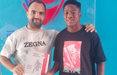 Former Kaizer Chiefs and Stellenbosch FC winger Kgaogelo Sekgota in Egypt