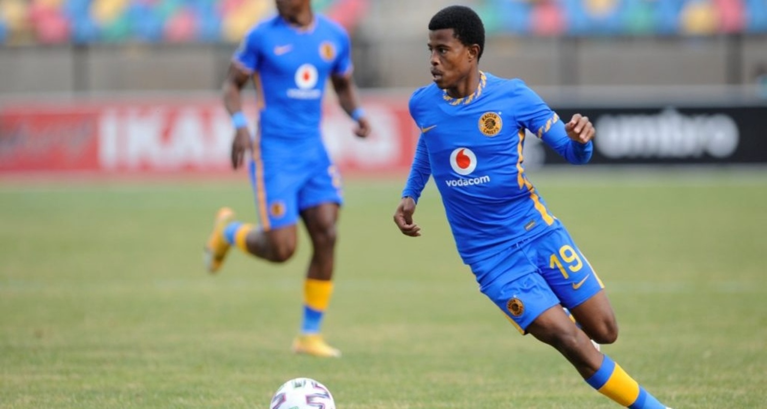 Happy Mashiane in action for Kaizer Chiefs