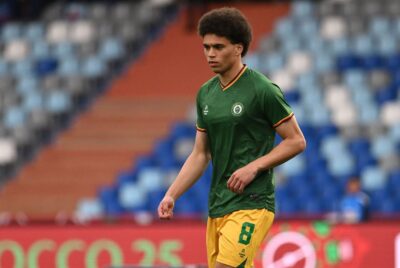 Jonah Fabisch in Zimbabwe national team colors