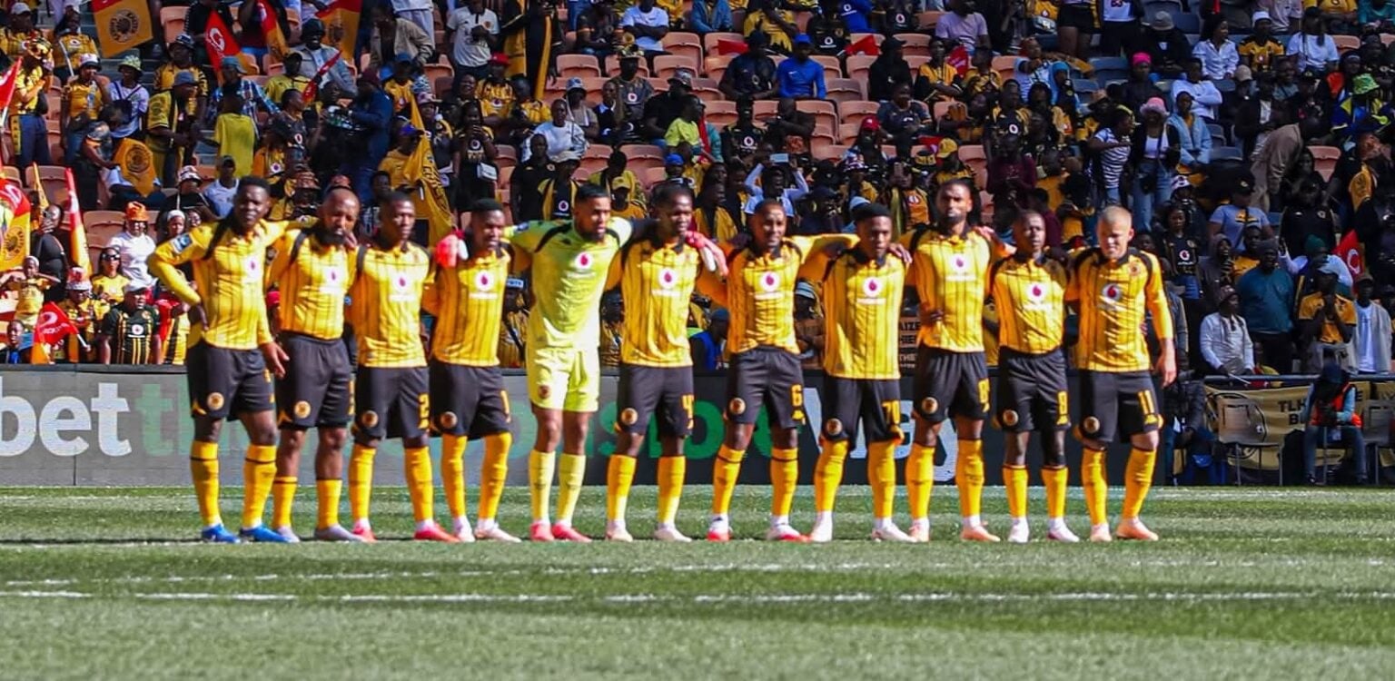 Kaizer Chiefs players before a game
