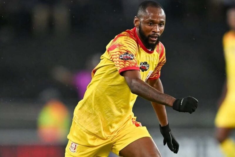 Kgomotso Mosadi in action for Magesi FC