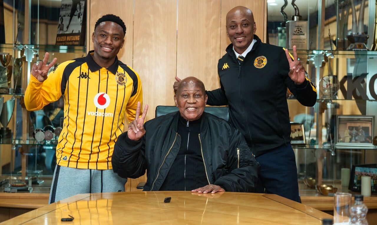 Langelihle Phili, Dr Kaizer Motaung and Kaizer Motaung Jr