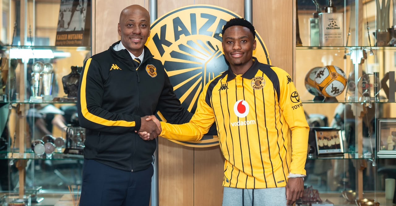 Langelihle Phili with Kaizer Chiefs