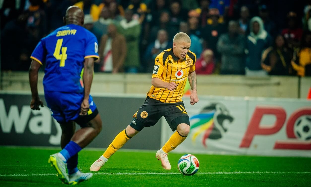 Luke Baartman in action at Kaizer Chiefs
