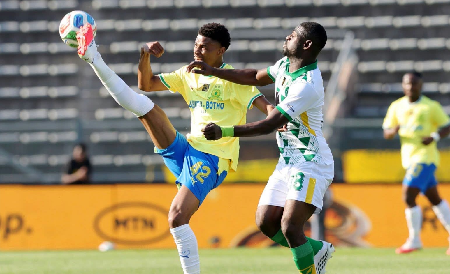 MTN8 semi-final first leg clash between Mamelodi Sundowns and Golden Arrows