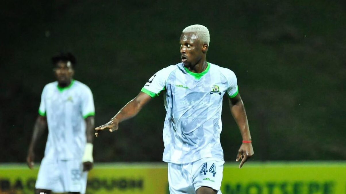 Marumo Gallants midfielder Ibrahim Bance in action