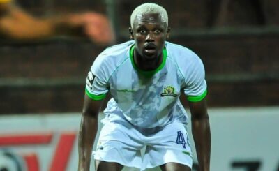 Marumo Gallants midfielder Ibrahim Bance playing