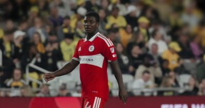 Mbekezeli Mbokazi in action for Chicago Fire