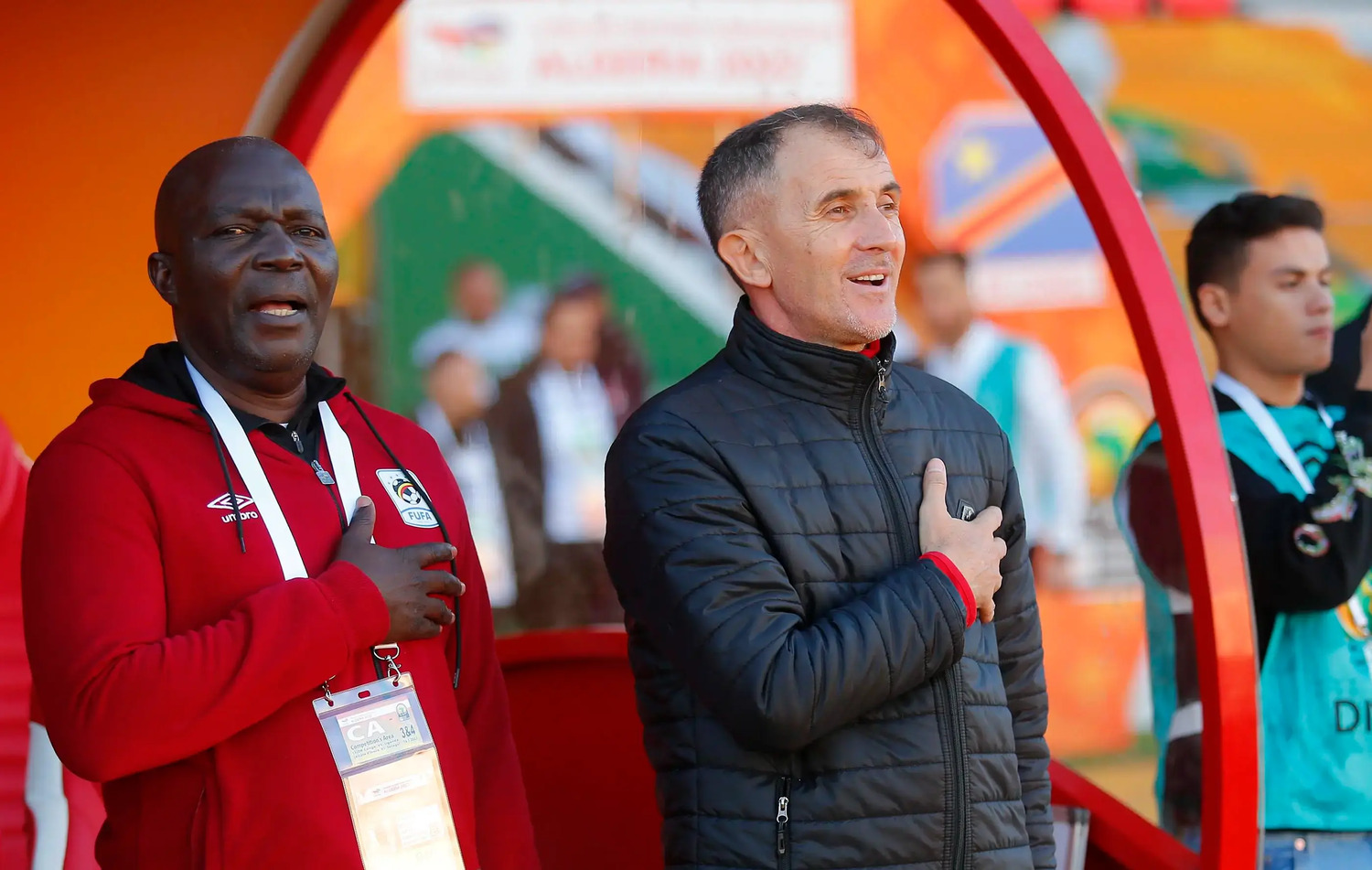 Milutin “Micho” Sredojevic ahead of a match