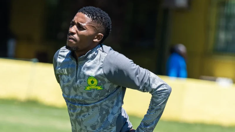 Monnapule Saleng at Mamelodi Sundowns
